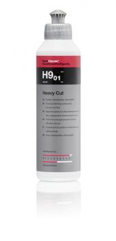 Heavy Cut H9.01 Grobe Schleifpolitur siliconölfrei 250 ml rot